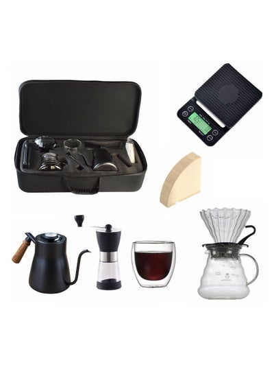 Buy Coffee Maker 7 Piece set with Portable Carry Case in UAE