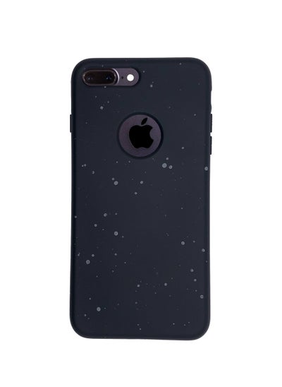 Buy New Dotted Design Glow Feel PKK Silicone Case for iPhone i7 Plus Black in UAE