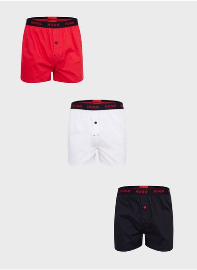 Buy 3 Pack Logo Band Trunks in Saudi Arabia