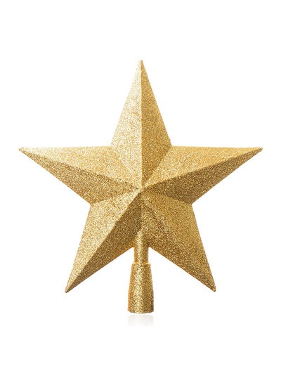 Buy Star Tree Topper Star, Christmas Tree Topper, Christmas Tree Decorations (Gold/Glitter Star) in Egypt