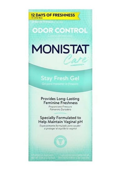 Buy Care Odor Control Stay Fresh Gel  4 Prefilled Gel Applicators 0.08 oz 2.3 g Each in UAE