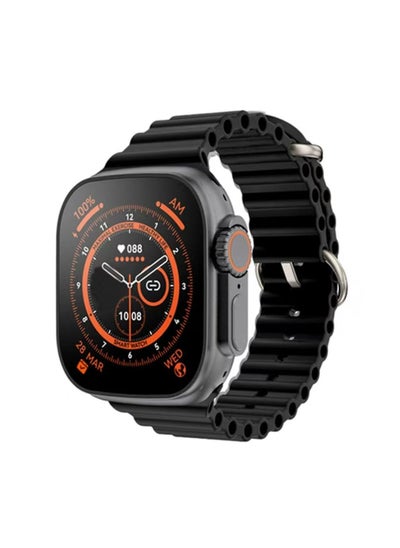 اشتري Smart Watch T800 Ultra Health Fitness Tracker Sport Watch 49MM-Black في السعودية