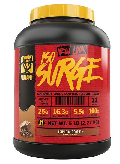 Buy Mutant ISO Surge Triple Chocolate 5LB in UAE