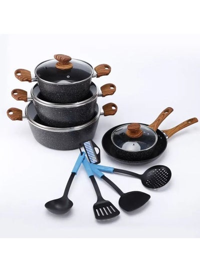 Aluminum-And-Vintage-Kitchenware-13pcs