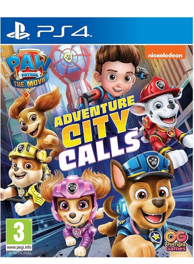 اشتري Paw Patrol The Movie Adventure City Calls PS4 في الامارات