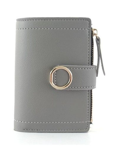 Buy Bi-Fold Wallet Grey in UAE