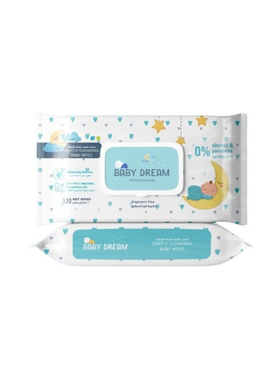 Buy MAW Baby Dream Wet wipes For Babies sensitive  120 P*18 C in Saudi Arabia