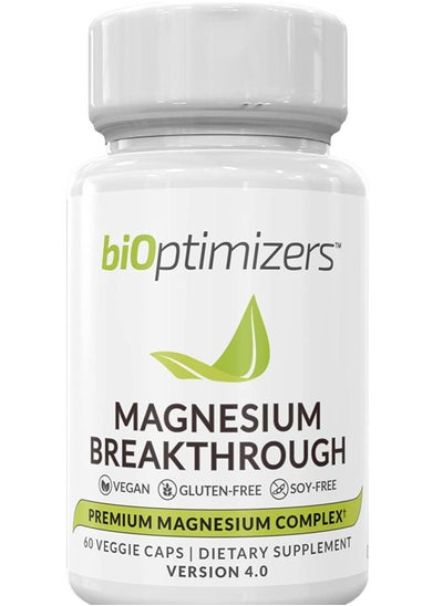 اشتري Bioptimizers Breakthrough Magnesium Supplement 60 pills في الامارات