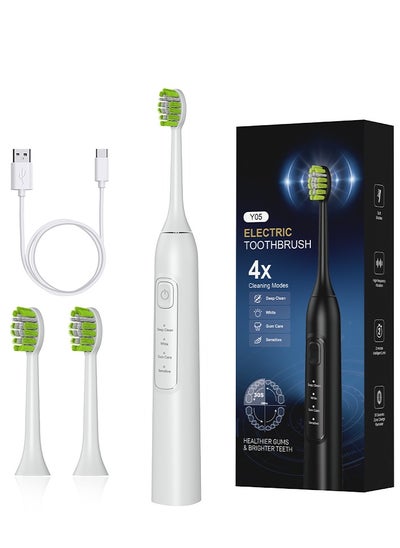 اشتري Electric Rechargeable Toothbrush White في السعودية