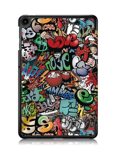 Buy Hard Protective Case Cover For Huawei MatePad SE 10.4 Graffiti in Saudi Arabia