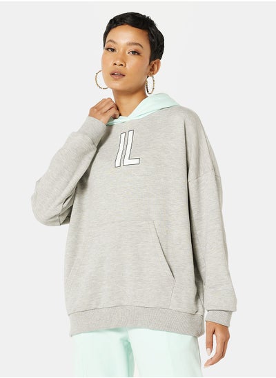 Buy Logo Oversized Hoodie in Saudi Arabia