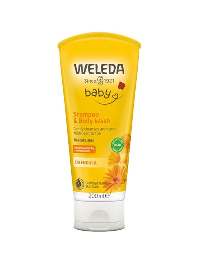 Buy Calendula Baby Shampoo & Body Wash 200Ml in Saudi Arabia
