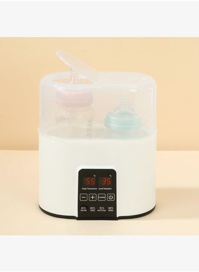 Buy Baby Milk Warmer Sterilizer Two in One Constant Warmers White in Saudi Arabia