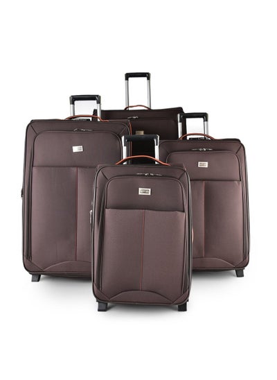 Buy NEW TRAVEL SOFT Luggage set 4 pieces size 32/28/24/20  inch 9923/4P (2w) in Saudi Arabia