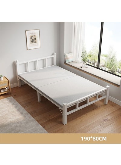 Buy Portable Foldaway household Simple Bed companion in UAE