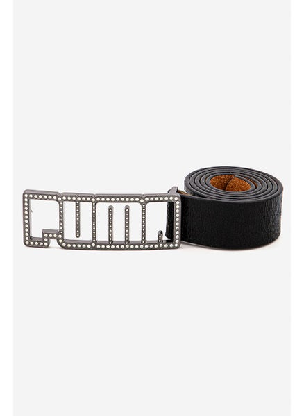 اشتري Women Gumetal Diamond Belt, Black في السعودية