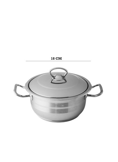 Buy High Quality Turkish Stainless Steel Pot - Turkish Stainless Steel Pot In Multiple Sizes in Saudi Arabia