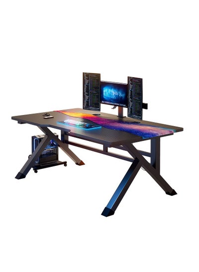 Buy Gaming Desk Computer Desk Desktop Home Simple Bedroom Table Simple Modern Office Desk Writing Desk Desk in UAE