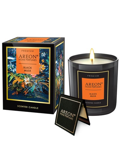 Buy Areon Premium Aromatic Candle - Black Musk in Saudi Arabia