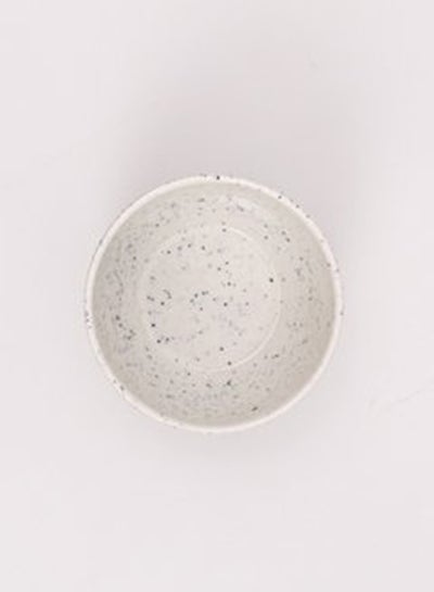 Buy Bright Designs Melamine Bowl  Set of 6
  (L 14cm H 5cm)  Creamy with black in Egypt