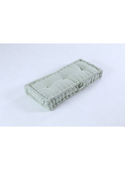 Buy Leo Pallet Floor Cushion 80x30x10cm Green in UAE