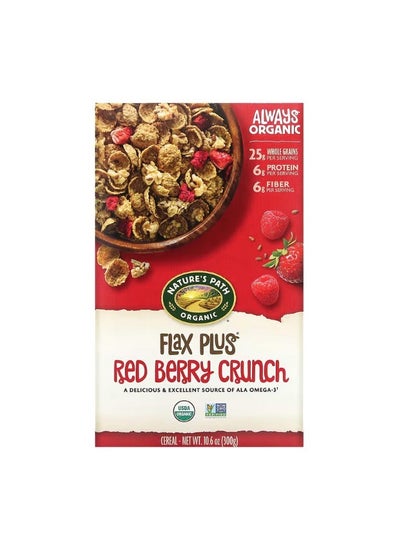 Buy Organic Flax Plus Red Berry Crunch Cereal 10.6 oz 300 g in UAE