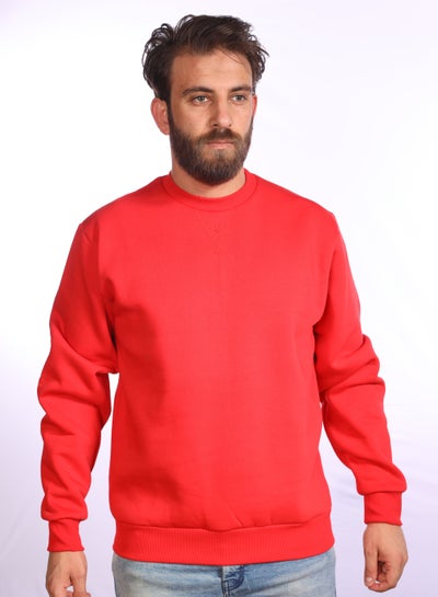 Buy Sweat shirt Milton Embroidered  "Kanda" Red,XXL in Egypt