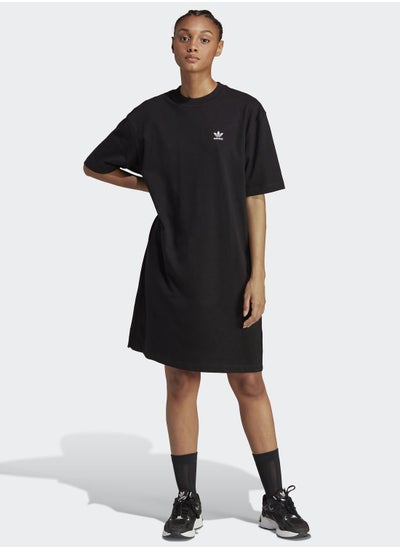 Buy Adicolor Classics Big Trefoil T-Shirt Dress in UAE