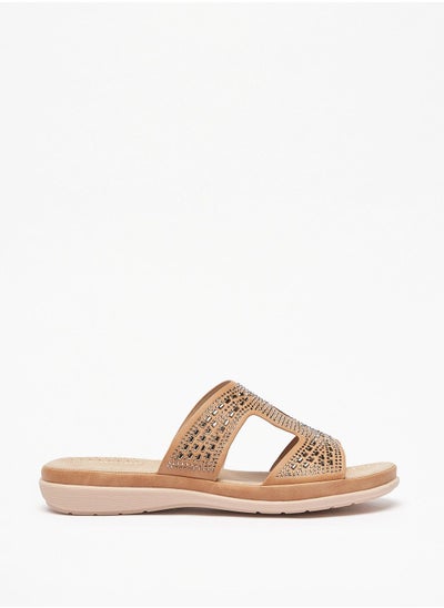 اشتري Embellished Slip-On Sandals في الامارات