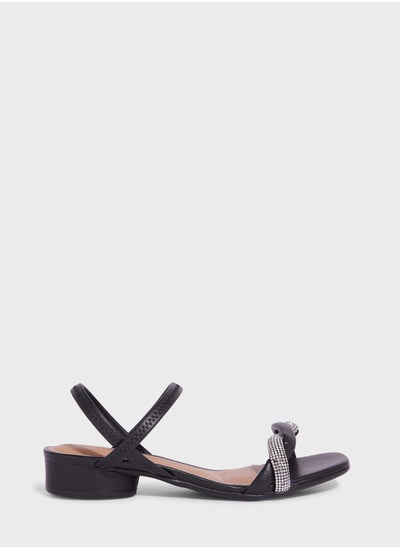 Buy Adalyn Ankle Strap Low Heel Sandals in UAE