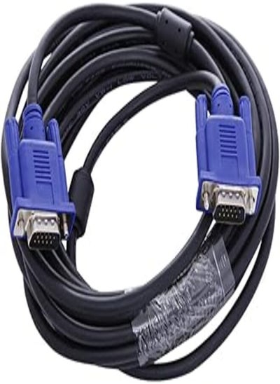 اشتري VGA Cable 3 Meter Blue Head Male to Male في مصر