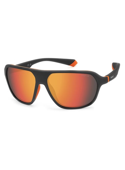 Buy Unisex Polarized Rectangular Sunglasses - Pld 2152/S Black Millimeter - Lens Size: 59 Mm in UAE