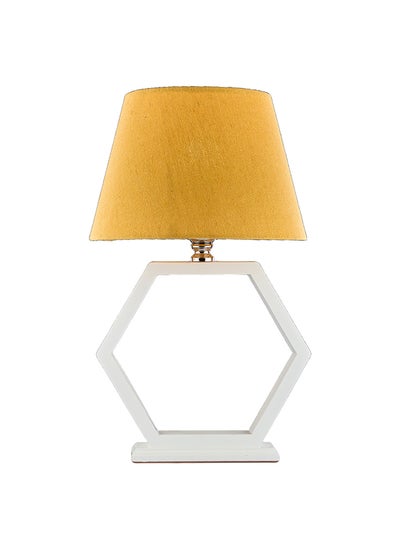 Buy Beehive 1 Lamp White * Shapoo Yellow Table Lamp Tb56Wh in Egypt