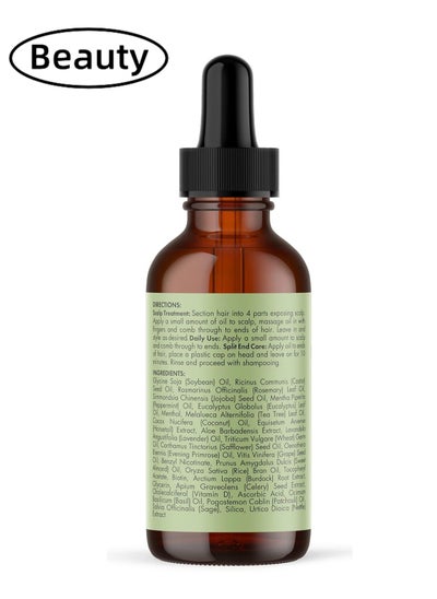 Buy Mielle Rosemary Mint Scalp & Hair Strengthening Oil in Saudi Arabia