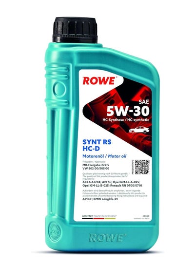 Buy HIGHTEC SYNT RS HC-D SAE 5W-30 -1 Ltr. in UAE