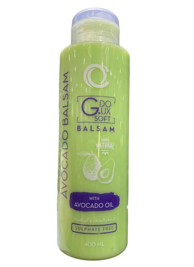 Buy G.DOUX BALSAM AVOCADO OIL & HYDROLYZED KERATIN CLEAN HAIR AND SCLAP .SULPHATE FREE 400ML in Egypt