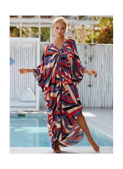 اشتري Beach Printed Robe Sunscreen Cover في الامارات