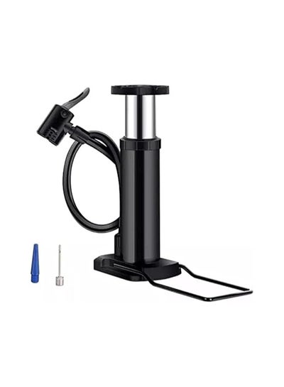 Buy SportQ Mini Bicycle Hand Air Pump/Inflator Foot Operated, Presta and Schrader Valves for Football and Basketball in Egypt