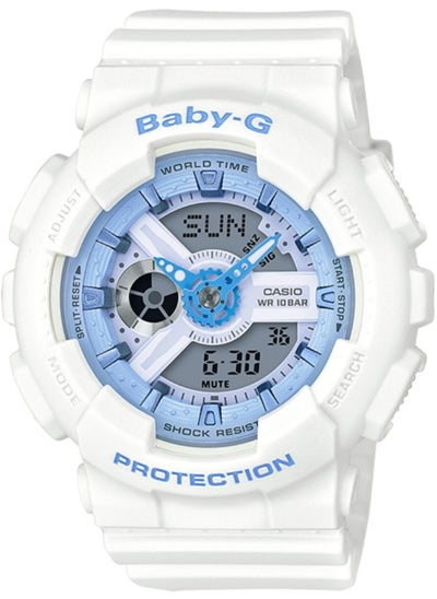 Buy CASIO BABY-G White Watch for Women BA-110BE-7A in Saudi Arabia