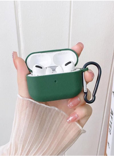 اشتري Solid Color Case Compatible With AirPods Pro  Army Green / AirPods Pro في مصر