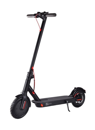 Buy Electric Scooter Black for Adults with Max Speed 28KM/H Range 24-28 KM, Wheel 8.5 inch (Pneumatic tire) in Saudi Arabia