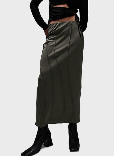 Buy High Waist Midi Skirt in Saudi Arabia