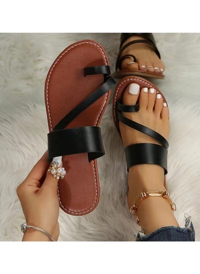 Buy Summer Fashion Flat Sandals in Saudi Arabia