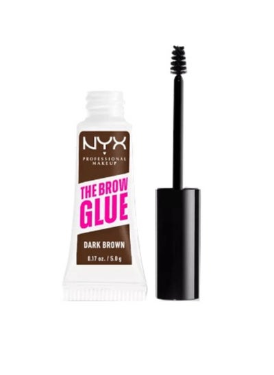 Buy NYX The Brow Glue Instant Brow Styler - Dark Brown in Egypt