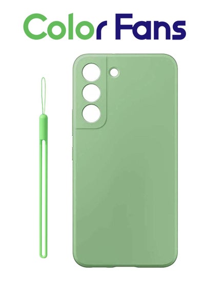 Buy Compatible with Samsung Galaxy S21 FE Case Silicone Phone Case for Samsung S21 FE 5G 6.4inch Cover Soft Green in Saudi Arabia