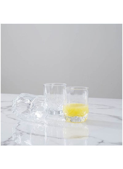 Buy Brighton 3-Piece Dof Glass Set 270Ml - Clear in UAE