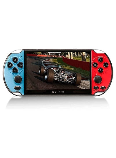 Buy X7 Plus 5.1 Inch Screen Game Console Handheld Game Players Double Rocker 8GB Memory Built in 1000 Games MP5 Game in UAE