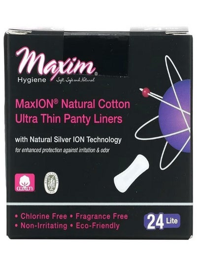 اشتري Ultra Thin Panty Liners Natural Silver ION Technology Lite 24 Panty Liners في الامارات