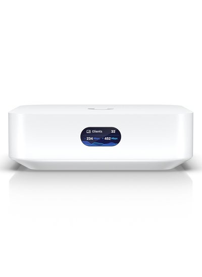 اشتري Express Gateway and WiFi 6 access point that runs UniFi Network, SD-WAN & VPN for Hybrid Work, 60+ connected Wi-Fi devices, 140 m(1,500 ft) single-unit coverage, (1) GbE RJ45 WAN port, GbE RJ45 LAN port to extend network, 0.96" LCM status display, 10W, USB-C Powered في الامارات