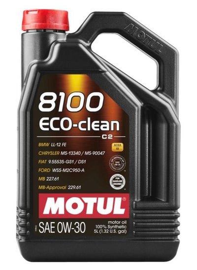 Buy MOTUL 8100 ECO-CLEAN 0W-30 5L in Egypt